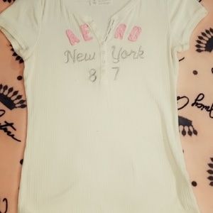 Aeropostale Tops - Aeropostale Women's Ribbed Stretch Tee Aeropostale Tops - Aeropostale Women's Ribbed Stretch Tee
